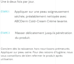 ABCDerm cold-cream crème nourrissante Bioderma - tube de 200 ml
