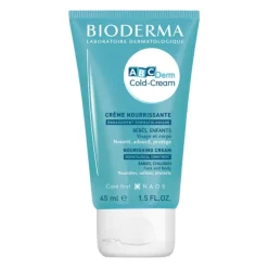 ABCDerm Cold-cream crème visage nourrissante Bioderma - tube de 45 ml