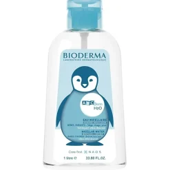 ABCDerm H2O Eau micellaire Bioderma - flacon à pompe de 1L