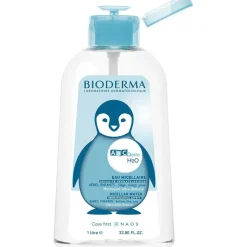 ABCDerm H2O Eau micellaire Bioderma - flacon à pompe de 1L