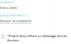 ABCDerm moussant gel nettoyant doux Bioderma - tube de 200 ml