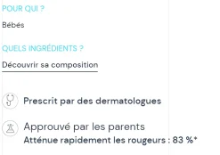 ABCDerm Pâte à l'Eau Apaisante Des Rougeurs du Siège Bioderma - tube de 75 g