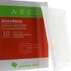 Absoderm Pansement adhésif stérile avec compresse centrale 8x10 cm Marque Verte - boîte de 10 sachets individuels