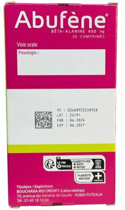 Abufène 400 mg bouffées de chaleur – 30 comprimés