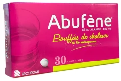 Abufène 400 mg bouffées de chaleur – 30 comprimés