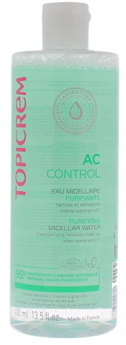 AC Control Eau micellaire purifiante Topicrem