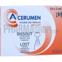 Acerumen Hygiène auriculaire unidose