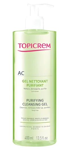 AC Gel nettoyant purifiant Topicrem