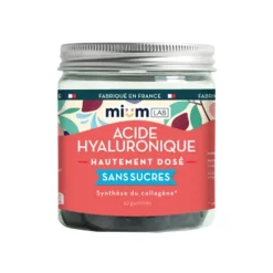 Acide hyaluronique gummies sans sucres Mium Lab - pot de 42 gummies