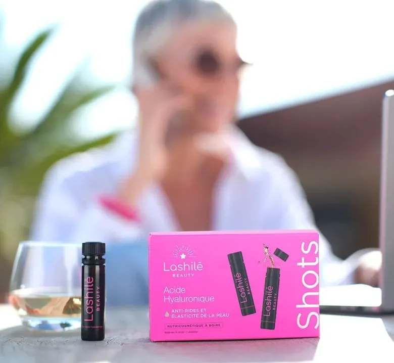 Acide hyaluronique Lashilé Beauty - boite de 14 shots