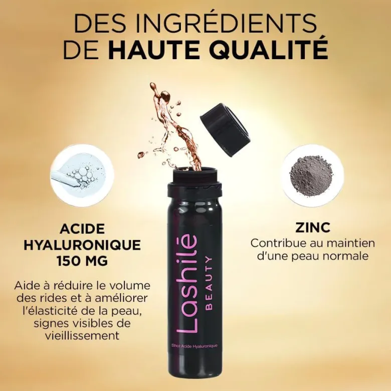 Acide hyaluronique Lashilé Beauty - boite de 14 shots