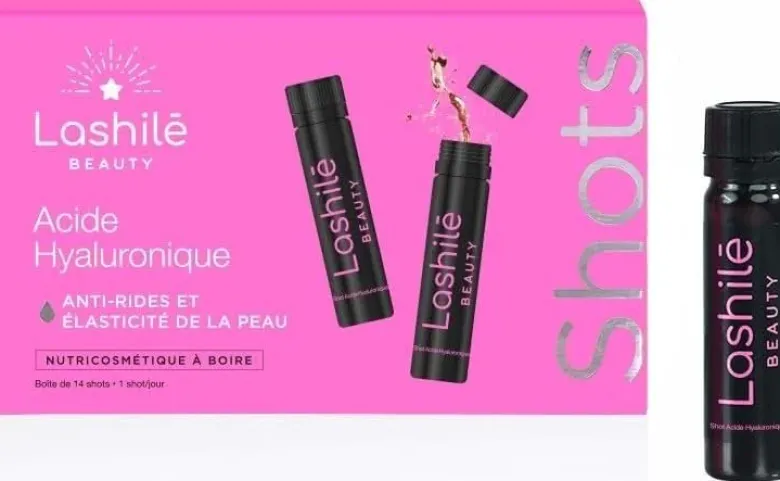 Acide hyaluronique Lashilé Beauty - boite de 14 shots