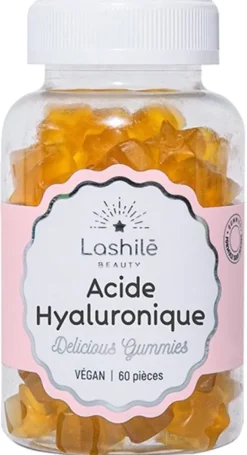 Acide hyaluronique Lashilé Beauty - pot de 60 gummies