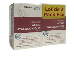 Acide hyaluronique 211mg Granions - lot de 2 x 60 gélules végétales