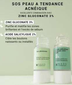 Acide Salicylique 2% boutons et points noirs Etat Pur - flacon de 15ml