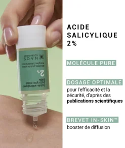 Acide Salicylique 2% boutons et points noirs Etat Pur - flacon de 15ml