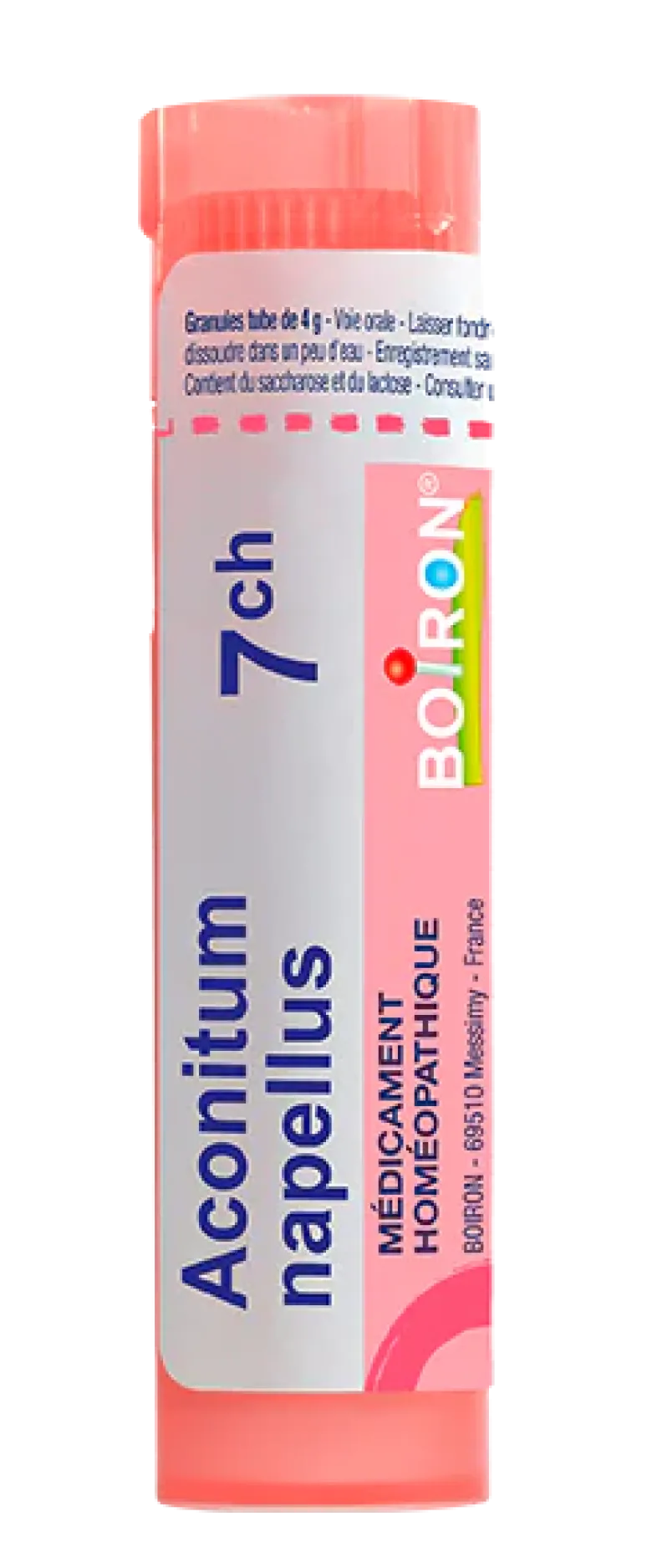 ACONITUM NAPELLUS granules Boiron - tube 4 g