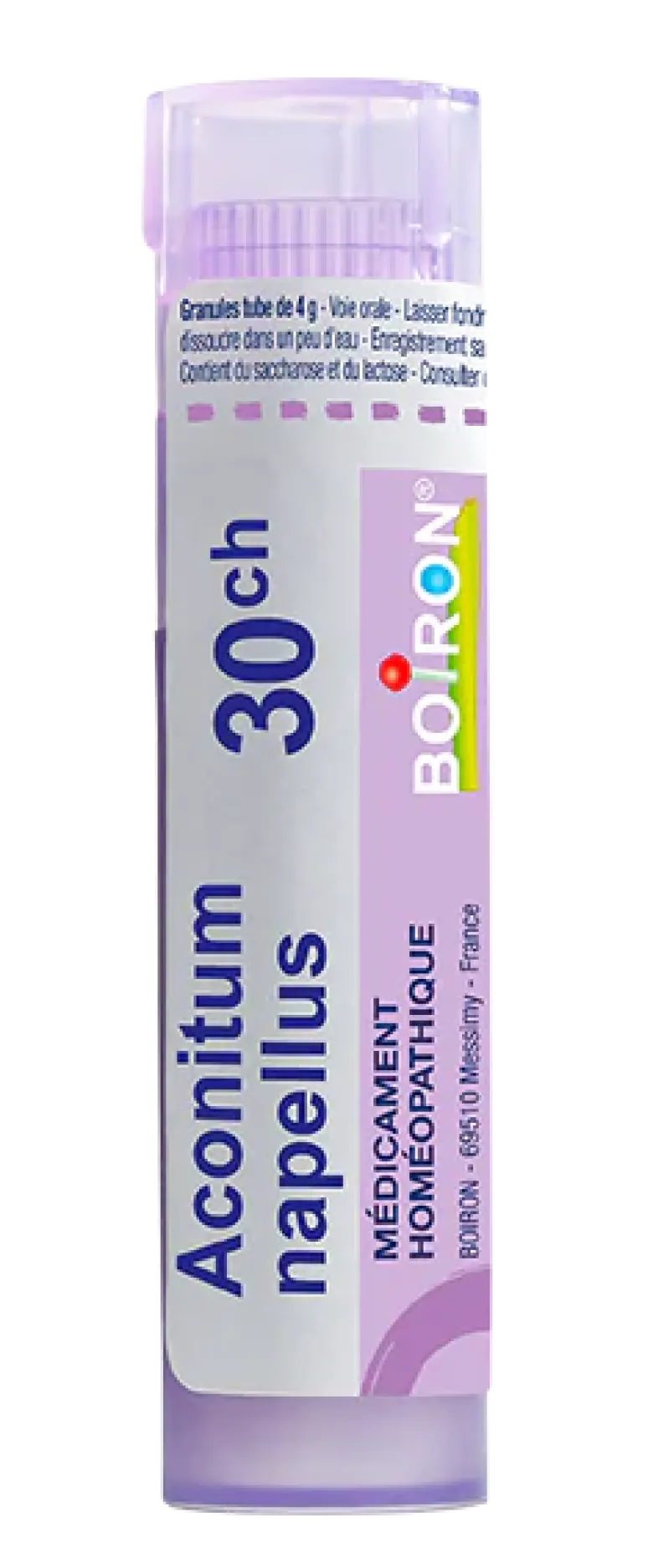 ACONITUM NAPELLUS granules Boiron - tube 4 g