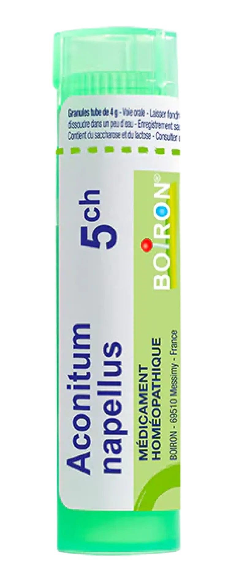 ACONITUM NAPELLUS granules Boiron - tube 4 g