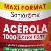 Acérola 1000 extra fort Santarome - pot de 60 comprimés à croquer