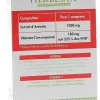 Acérola 1000 mg + vitamine C 180 mg Herbesan - boîte de 30 comprimés effervescents