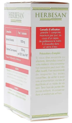 Acérola 1000 mg + vitamine C 180 mg Herbesan - boîte de 30 comprimés effervescents