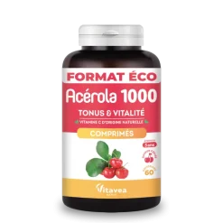 Acérola 1000 Nutrisanté - 60 comprimés à croquer