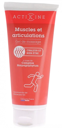 Actikine Gel de massage muscles et articulations Marque Verte