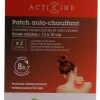 Actikine patch auto-chauffant Marque Verte - boite de 2 patchs de 13x10cm