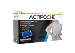 Actipoche coussin grand modèle 20x30 cm chaud et froid réutilisable - 1 poche