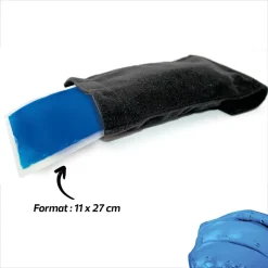 Actipoche coussin thermique 11x27 cm chaud et froid réutilisable Cooper - 1 coussin thermique