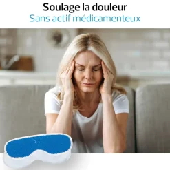 Actipoche coussin thermique chaud/ froid yeux & tempes Cooper - 1 coussin thermique 8x24 cm