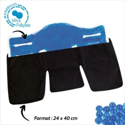 Actipoche Coussin thermique chaud/froid cervicales et trapèzes Cooper - 1 coussin 24x40cm