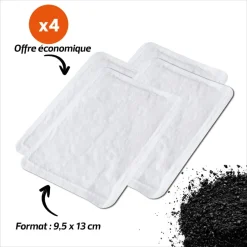 Actipoche Patchs chauffants douleurs musculaires et articulaires Cooper - boite de 4 patchs 9,5x13cm