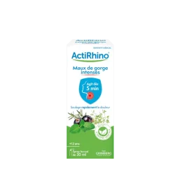 ActiRhino Spray maux de gorge intenses Grimberg - spray de 30ml