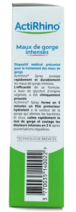 ActiRhino Spray maux de gorge intenses Grimberg - spray de 30ml