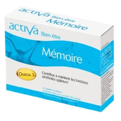 Activa bien-être mémoire - boîte de 30 gélules
