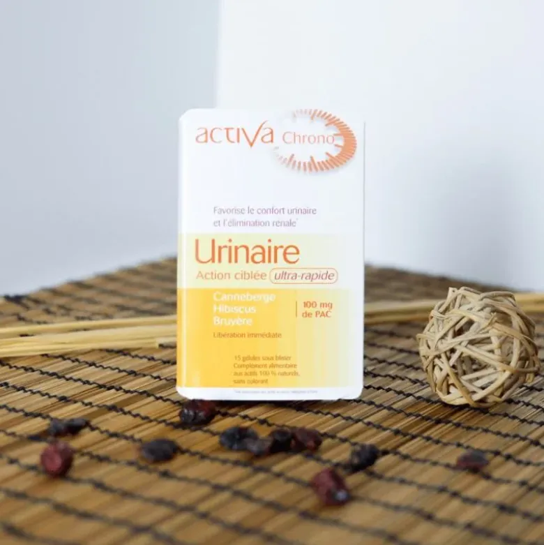 Activa Chrono Urinaire action ciblée ultra rapide – 15 gélules