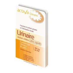 Activa Chrono Urinaire action ciblée ultra rapide – 15 gélules