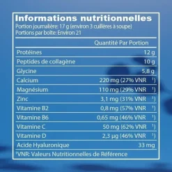 Active Complex Collagen saveur citron Vital Proteins - pot de 357g