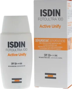 Active Unify dépigmentant SPF50+ Foto Ultra 100 Isdin - flacon de 50ml