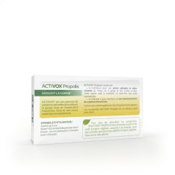Activox Propolis miel citron Arkopharma - boîte de 20 comprimés