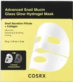 Advanced masque hydrogel à la bave d'escargot Cosrx - 3 masques
