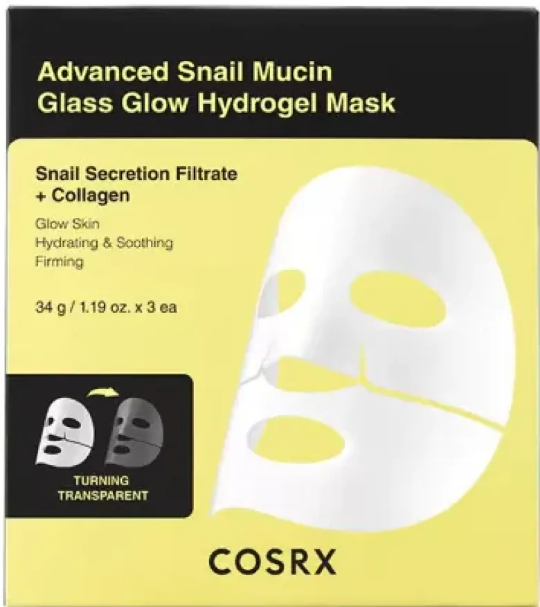 Advanced masque hydrogel à la bave d'escargot Cosrx - 3 masques