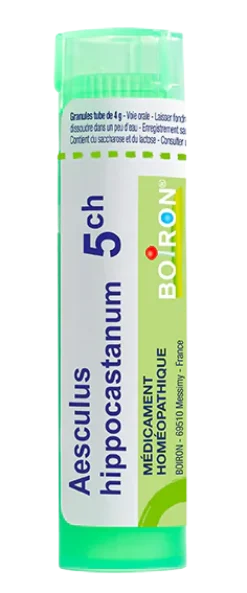 AESCULUS HIPPOCASTANUM granules Boiron - Tube 4 g