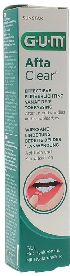 Afta Clear gel Gum – tube 10 ml