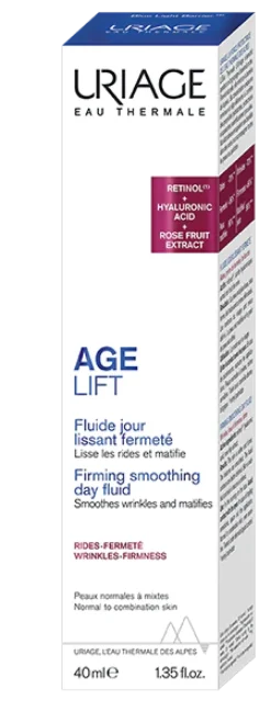 Age Lift Fluide jour lissant fermeté Uriage - flacon-pompe de 40ml