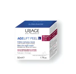 Age Lift Peel Crème nuit peau neuve Uriage - pot de 50 ml