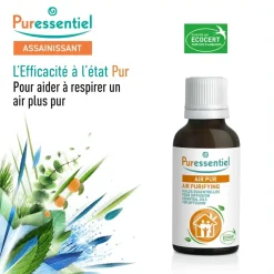 Air Pur huiles essentielles pour diffusion Puressentiel - flacon de 30ml