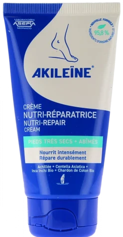 Akileïne crème nutri-réparatrice pieds – tube 75 ml